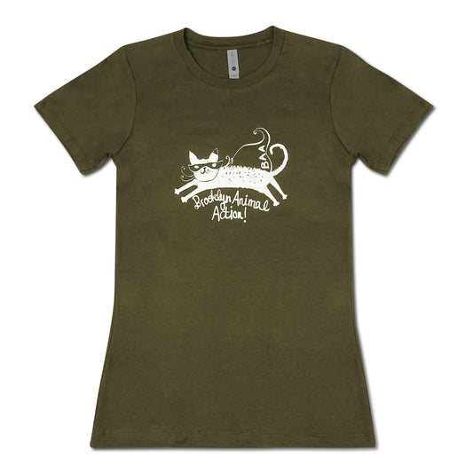 Women's Short Sleeve T-Shirt - Military Green
